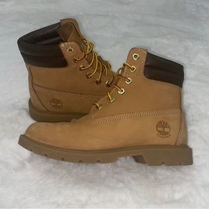 Timberland linden woods 6 inch waterproof boot wheat nubuck. Clean new condition